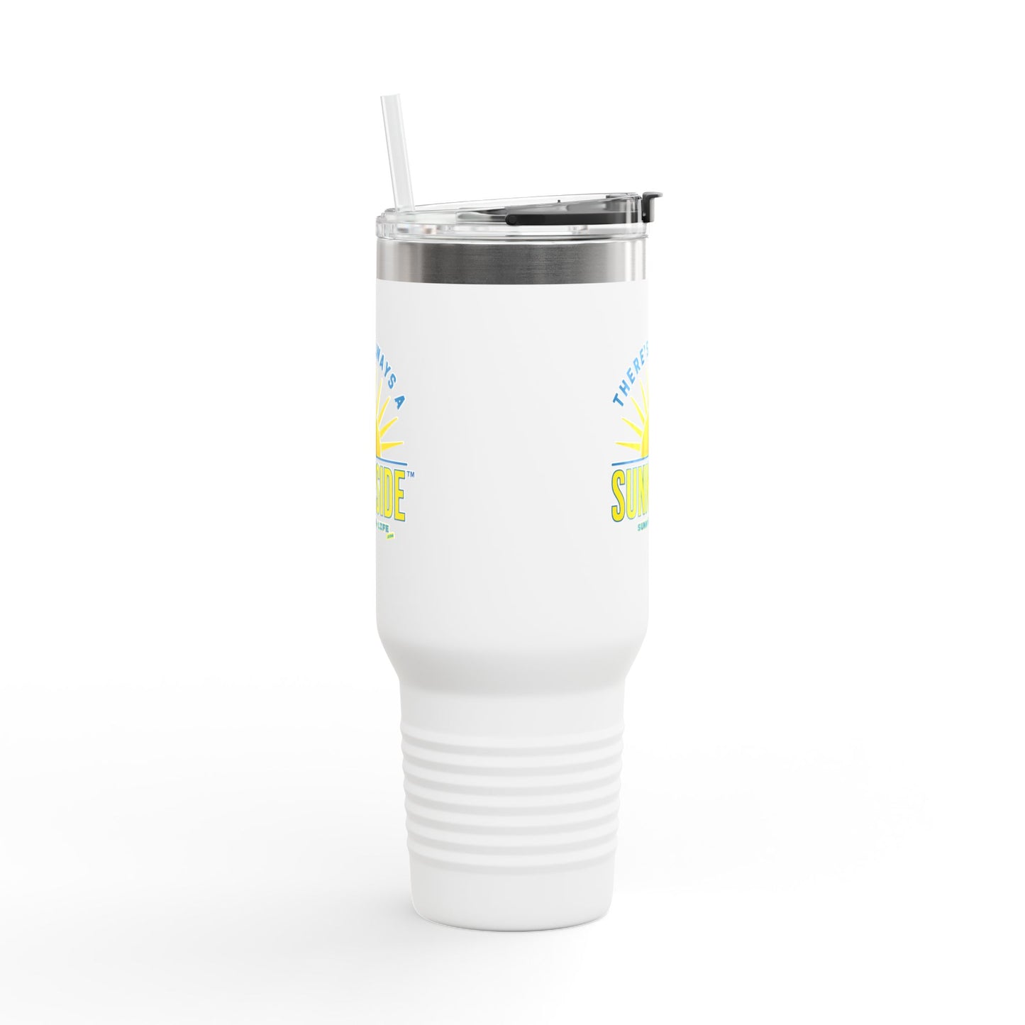 There’s Always a Sunnyside™ 40oz Insulated Travel Mug | Official Sunnyside Life™ Signature Cup
