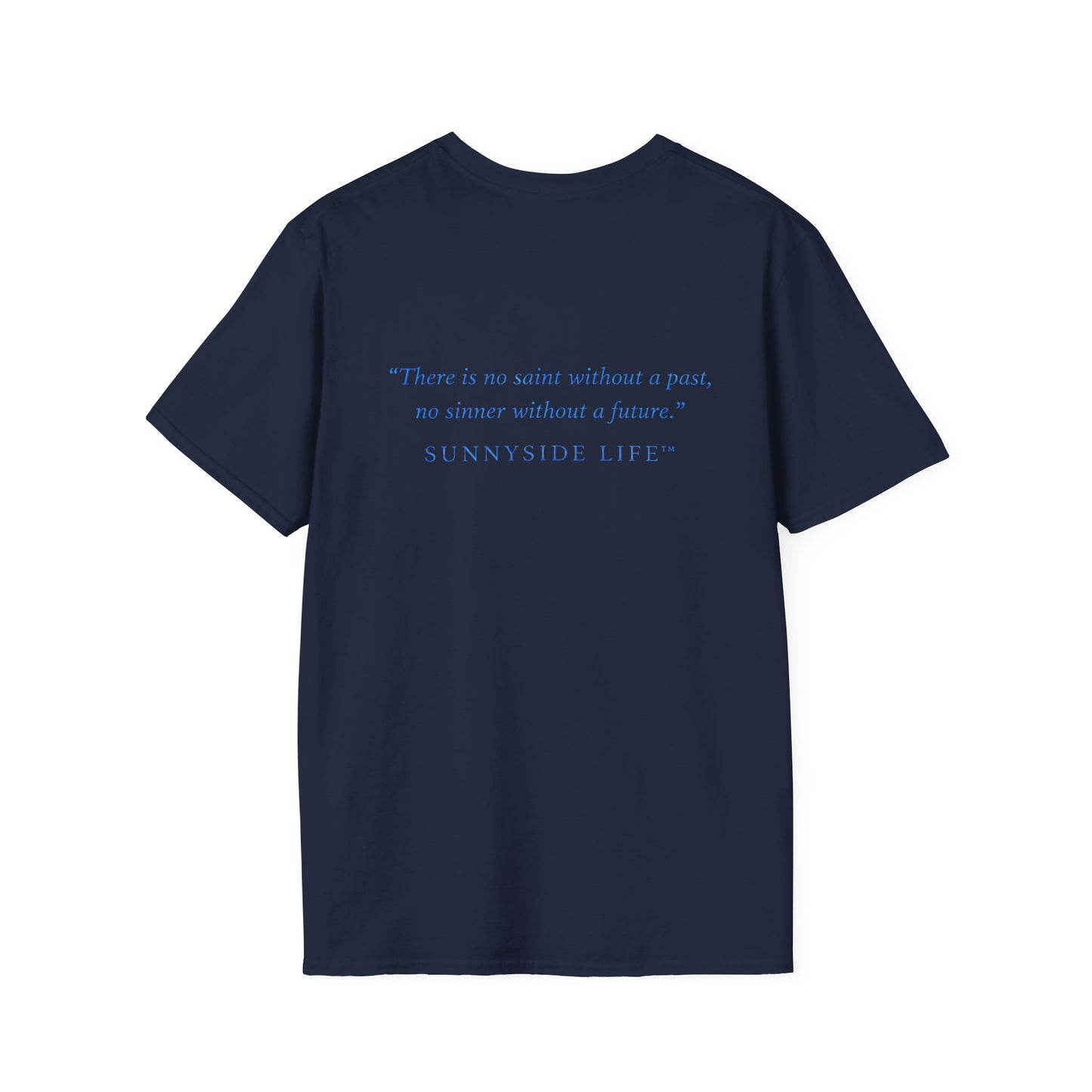Trust Surrender Walk Abide Persevere™ Womens V-Neck Tee | Catholic Inspirational Shirt | Sunnyside Life™