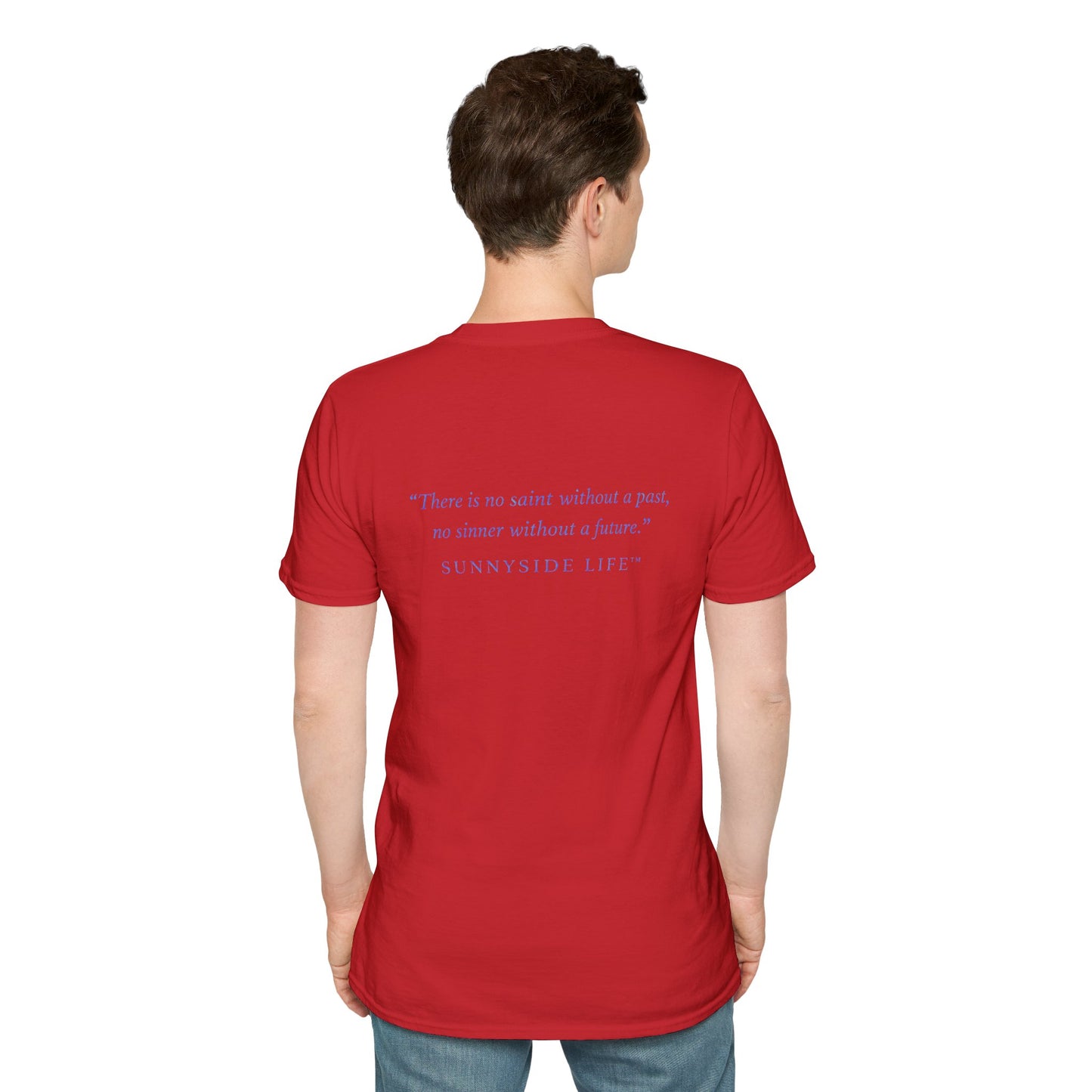 Trust Surrender Walk Abide Persevere™ Womens V-Neck Tee | Catholic Inspirational Shirt | Sunnyside Life™