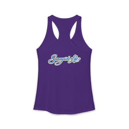 Authenticity Is Free™ Women’s Racerback Tank | Inspirational Graphic Tank | Sunnyside Life™