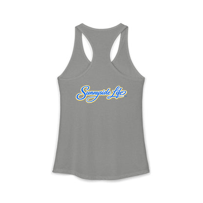 Authenticity Is Free™ Women’s Racerback Tank | Inspirational Graphic Tank | Sunnyside Life™