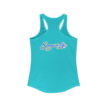 Authenticity Is Free™ Women’s Racerback Tank | Inspirational Graphic Tank | Sunnyside Life™