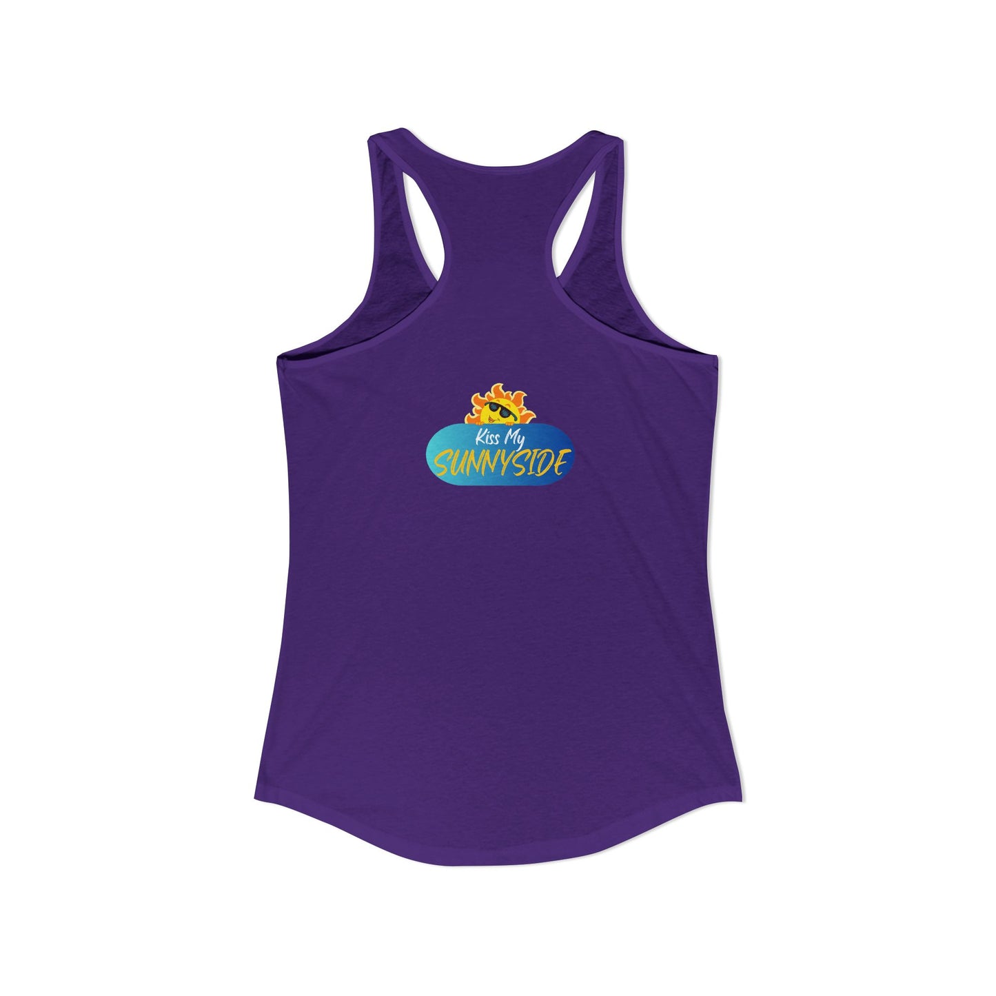 The World Got Darker. So I Got Brighter.™ Womens Racerback Tank | Sunnyside Life™
