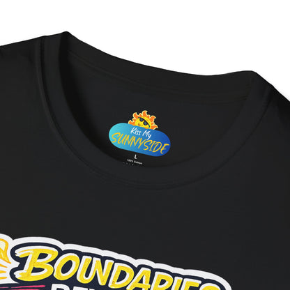 Boundaries Reveal Intentions™ Graphic Tee | Emotional Health Statement Shirt | Sunnyside Life™