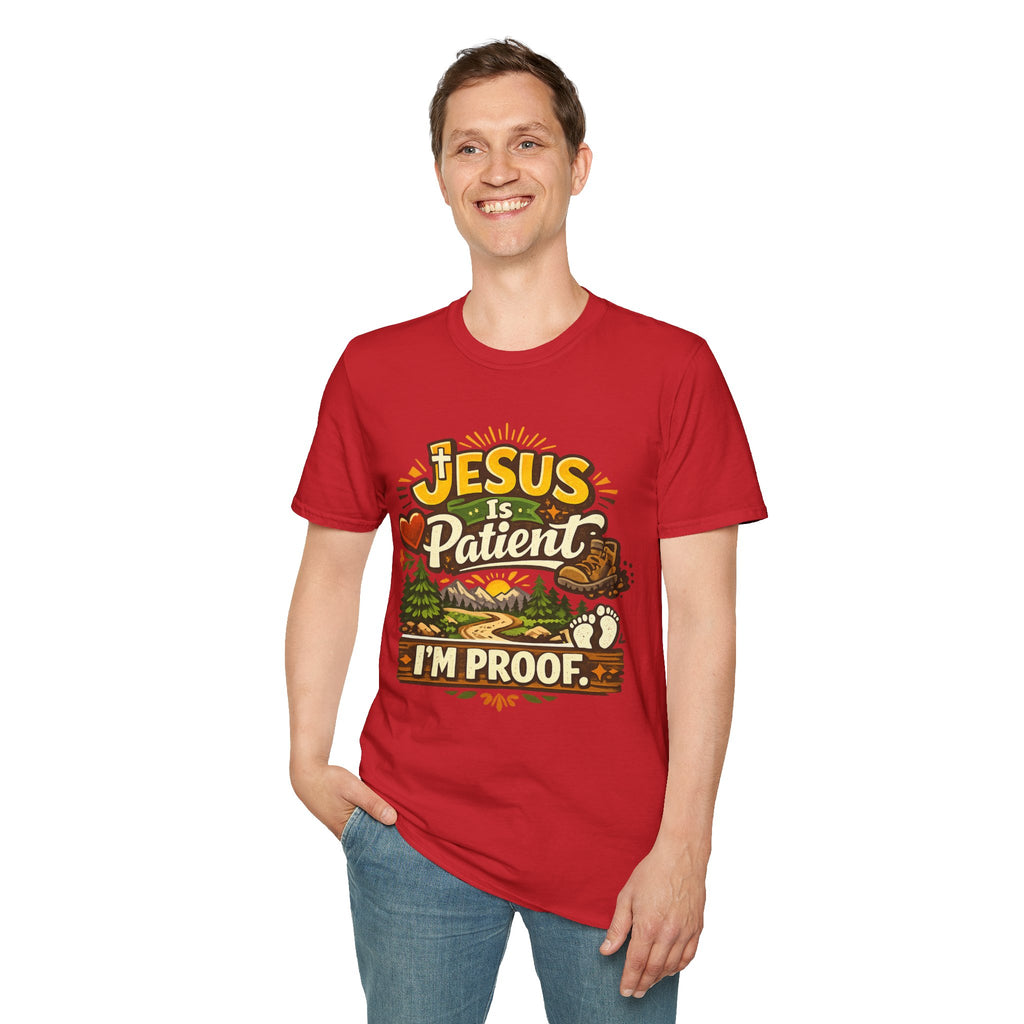 Jesus Is Patient I'm Proof / This is My Sunnyside T-Shirt — Faith-Based Christian Graphic Unisex Tee