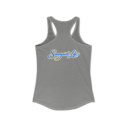 Authenticity Is Free™ Women’s Racerback Tank | Inspirational Graphic Tank | Sunnyside Life™