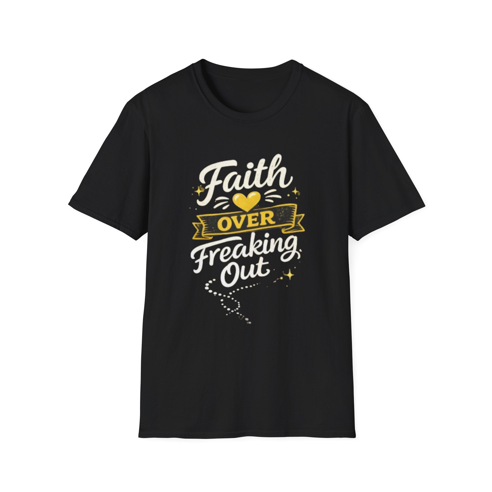 Unisex T-Shirt — "Faith Over Fear" Inspirational Graphic Tee