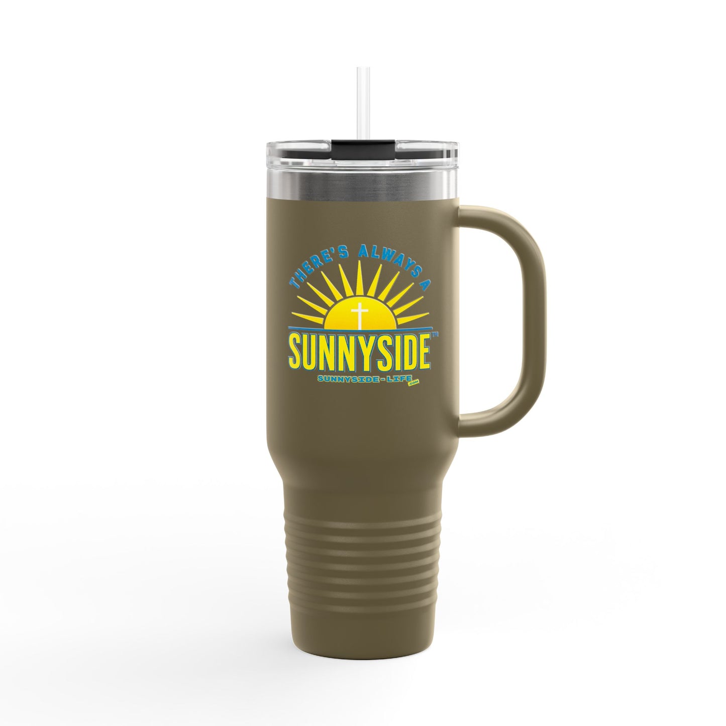There’s Always a Sunnyside™ 40oz Insulated Travel Mug | Official Sunnyside Life™ Signature Cup