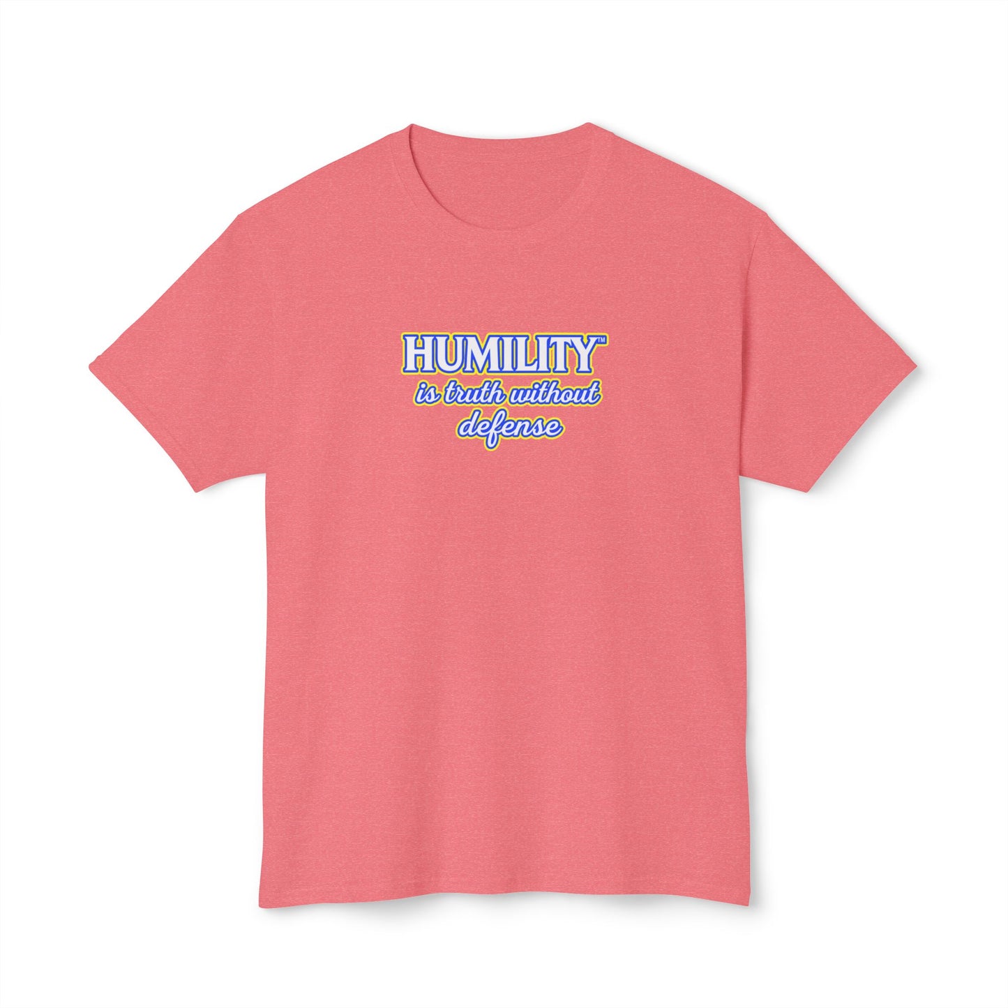 HUMILITY IS TRUTH WITHOUT DEFENSE™ Unisex T-Shirt | Faith & Growth Graphic Tee | Christian Inspirational Shirt | Personal Growth Apparel | Sunnyside Life™