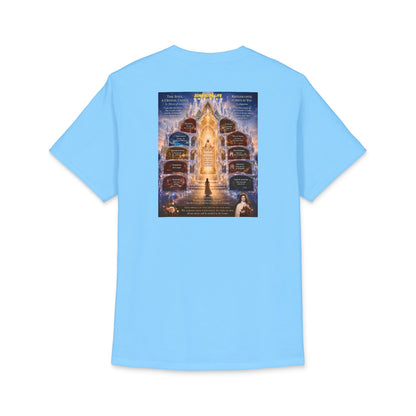 Resting in God Crystal Castle Catholic Tee | St. Augustine Inspired Christian Shirt | Sunnyside Life™