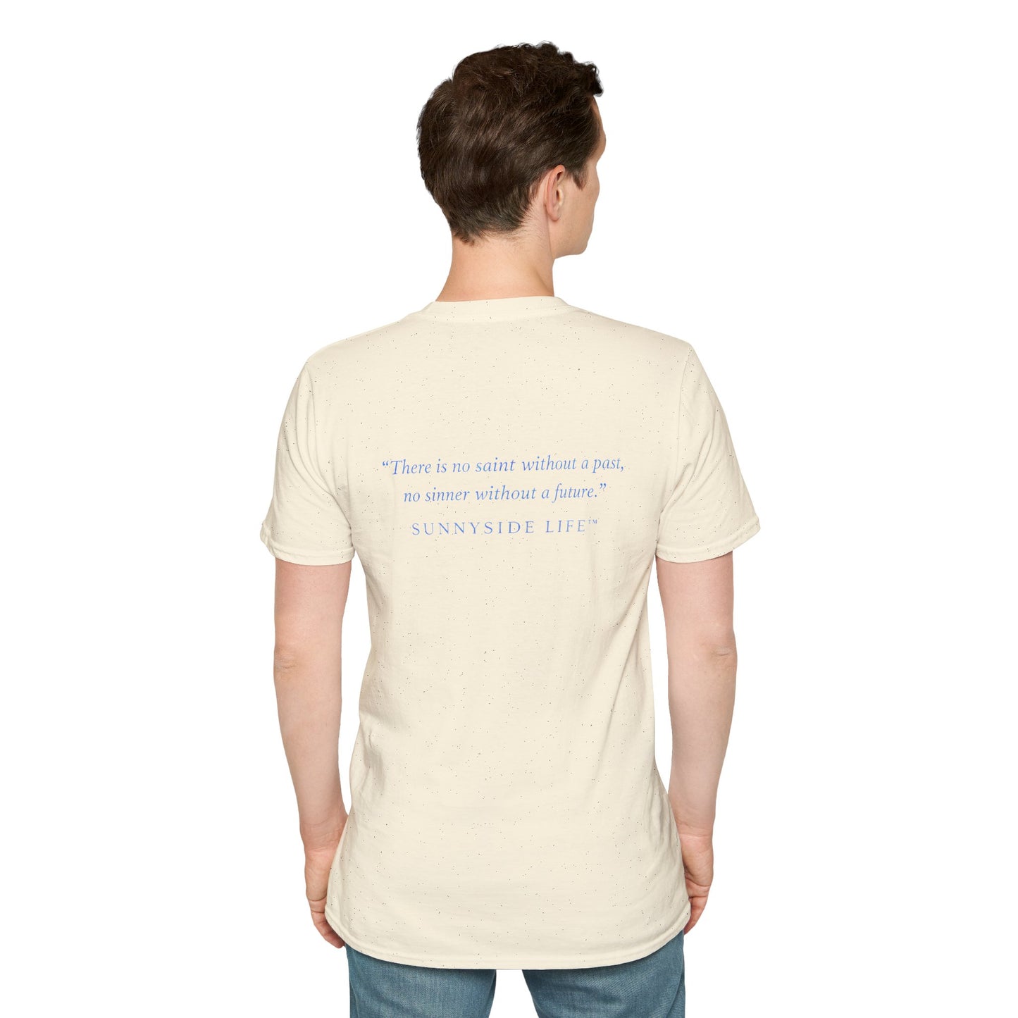 Trust Surrender Walk Abide Persevere™ Womens V-Neck Tee | Catholic Inspirational Shirt | Sunnyside Life™