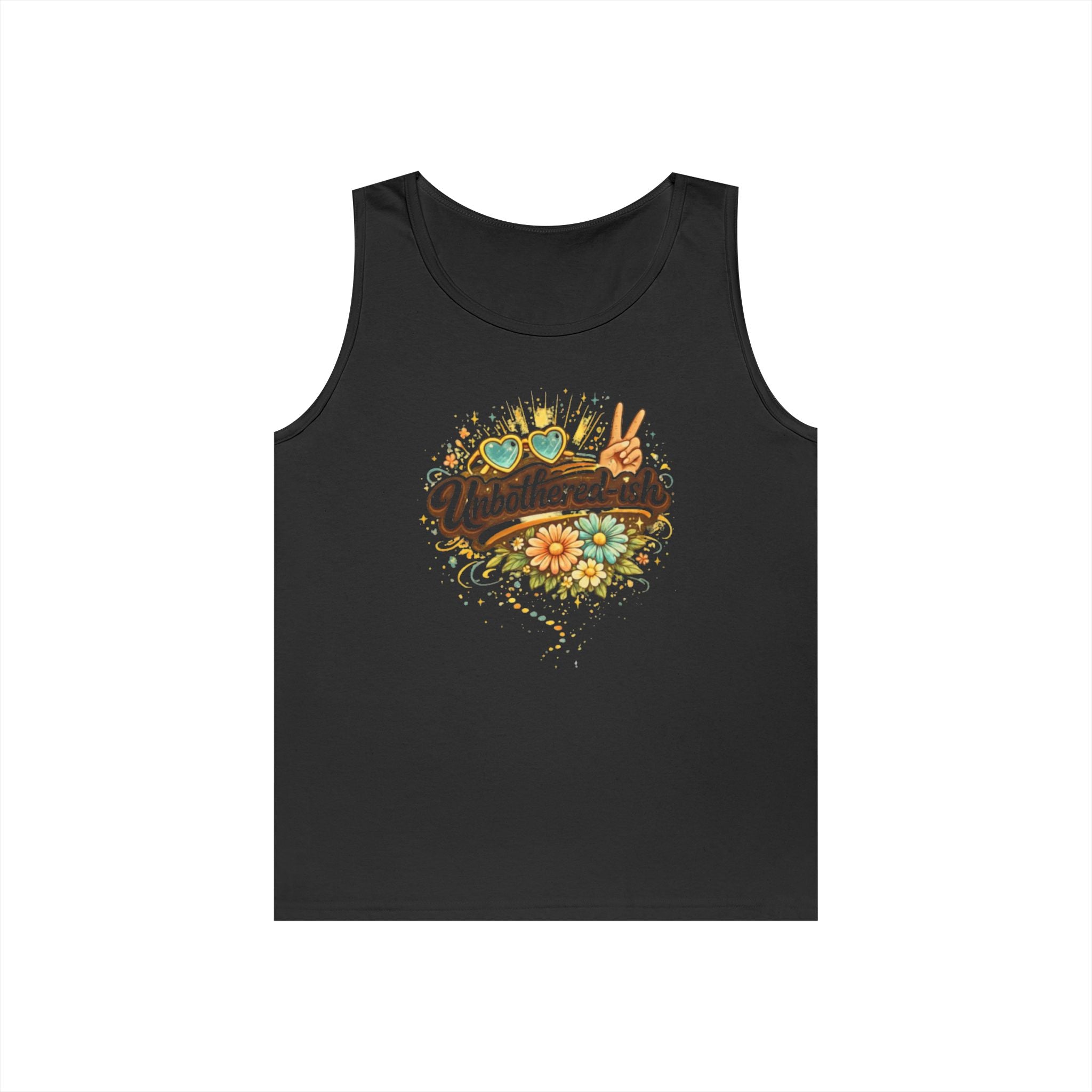 Unbothered-ish / Kiss My Sunnyside Tank — Relaxed Tank Top