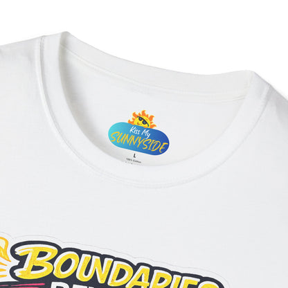 Boundaries Reveal Intentions™ Graphic Tee | Emotional Health Statement Shirt | Sunnyside Life™