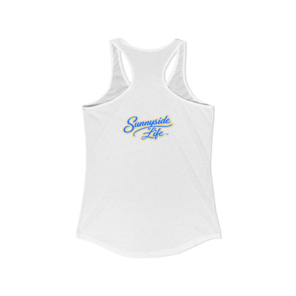 KEEP WALKING™ Racerback Tank Top – God Isn’t Finished | Faith & Motivation Women’s Tank