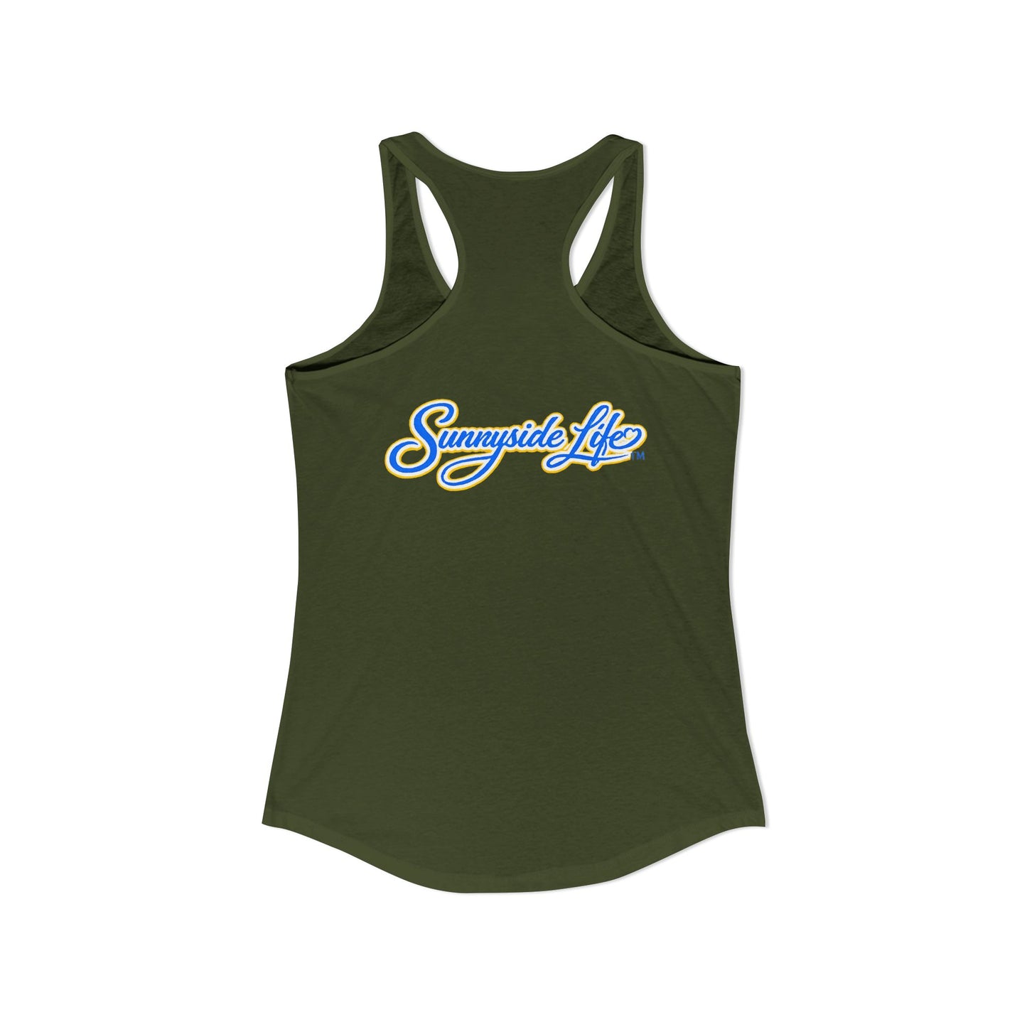 Authenticity Is Free™ Women’s Racerback Tank | Inspirational Graphic Tank | Sunnyside Life™