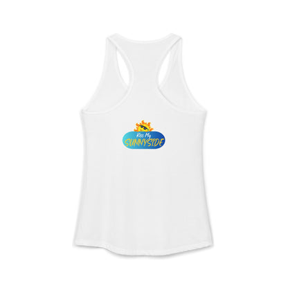 The World Got Darker. So I Got Brighter.™ Womens Racerback Tank | Sunnyside Life™