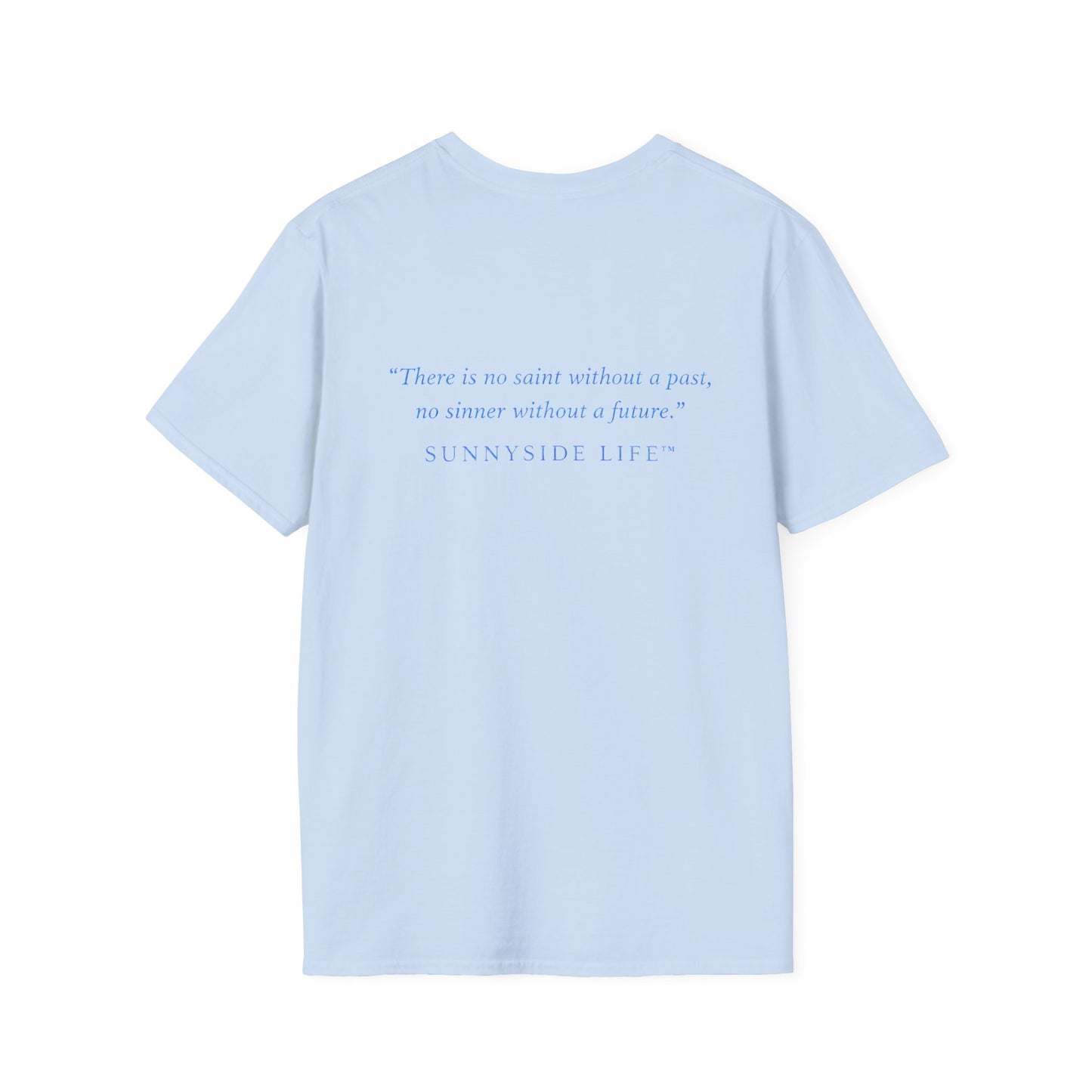 Trust Surrender Walk Abide Persevere™ Womens V-Neck Tee | Catholic Inspirational Shirt | Sunnyside Life™