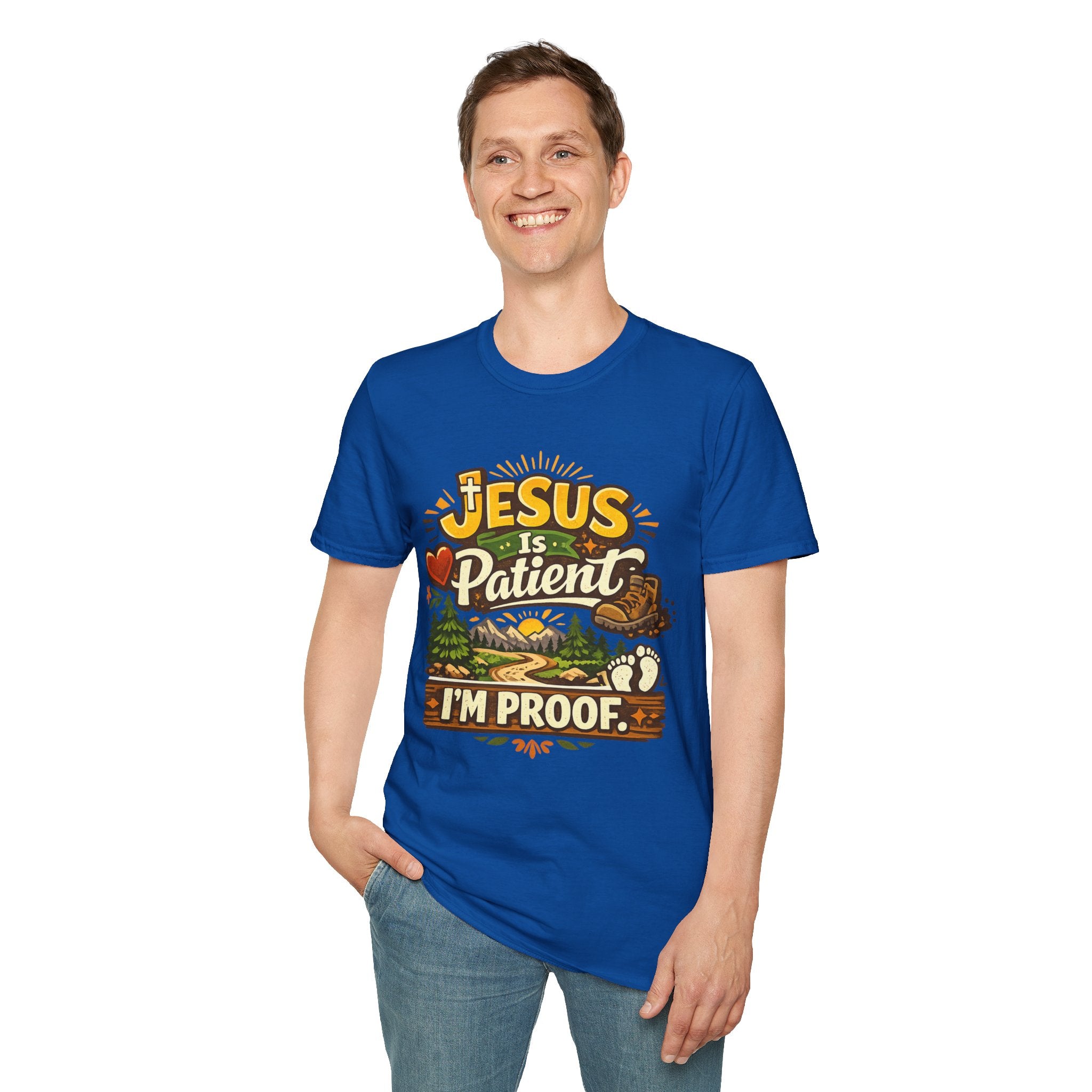 Jesus Is Patient I'm Proof / This is My Sunnyside T-Shirt — Faith-Based Christian Graphic Unisex Tee