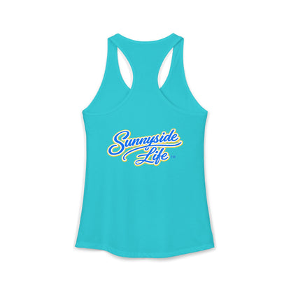 Shift Happens™ Women’s Racerback Tank | Motivational Graphic Tank | Sunnyside Life™