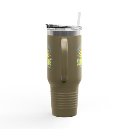 There’s Always a Sunnyside™ 40oz Insulated Travel Mug | Official Sunnyside Life™ Signature Cup