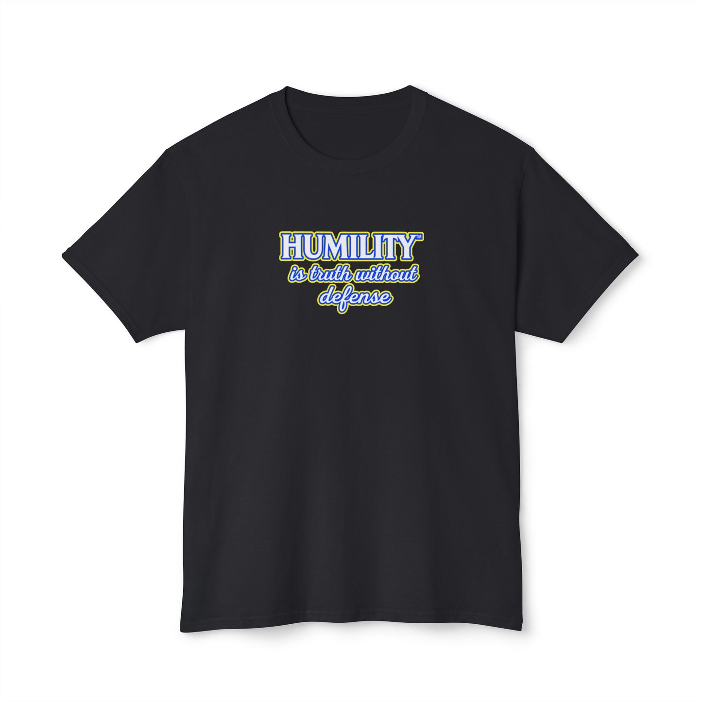 HUMILITY IS TRUTH WITHOUT DEFENSE™ Unisex T-Shirt | Faith & Growth Graphic Tee | Christian Inspirational Shirt | Personal Growth Apparel | Sunnyside Life™