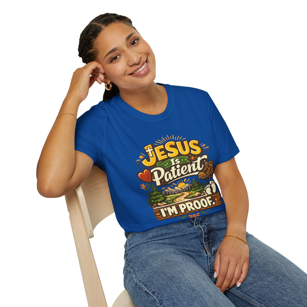 Jesus Is Patient I'm Proof / This is My Sunnyside T-Shirt — Faith-Based Christian Graphic Unisex Tee