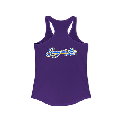 Authenticity Is Free™ Women’s Racerback Tank | Inspirational Graphic Tank | Sunnyside Life™
