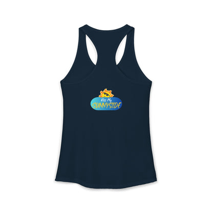 The World Got Darker. So I Got Brighter.™ Womens Racerback Tank | Sunnyside Life™
