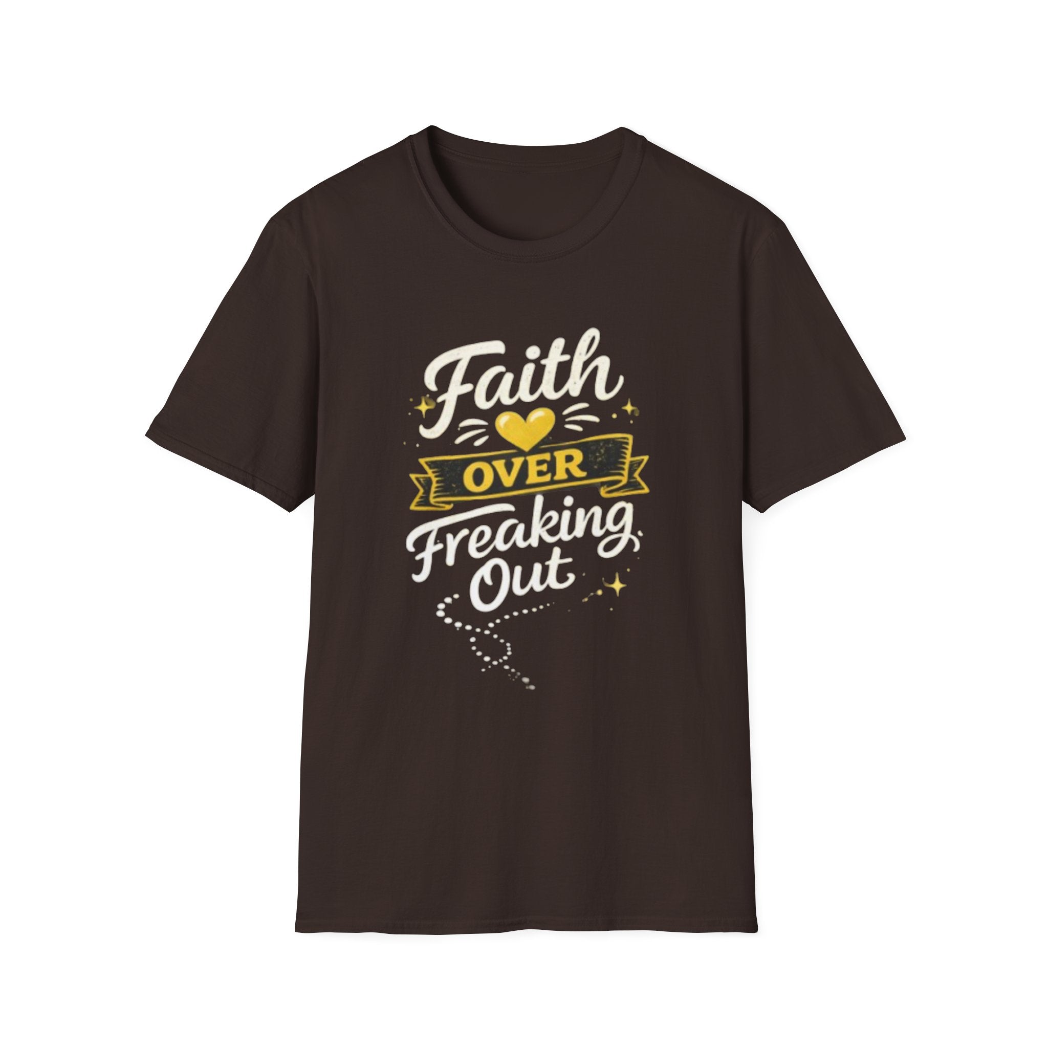 Unisex T-Shirt — "Faith Over Fear" Inspirational Graphic Tee