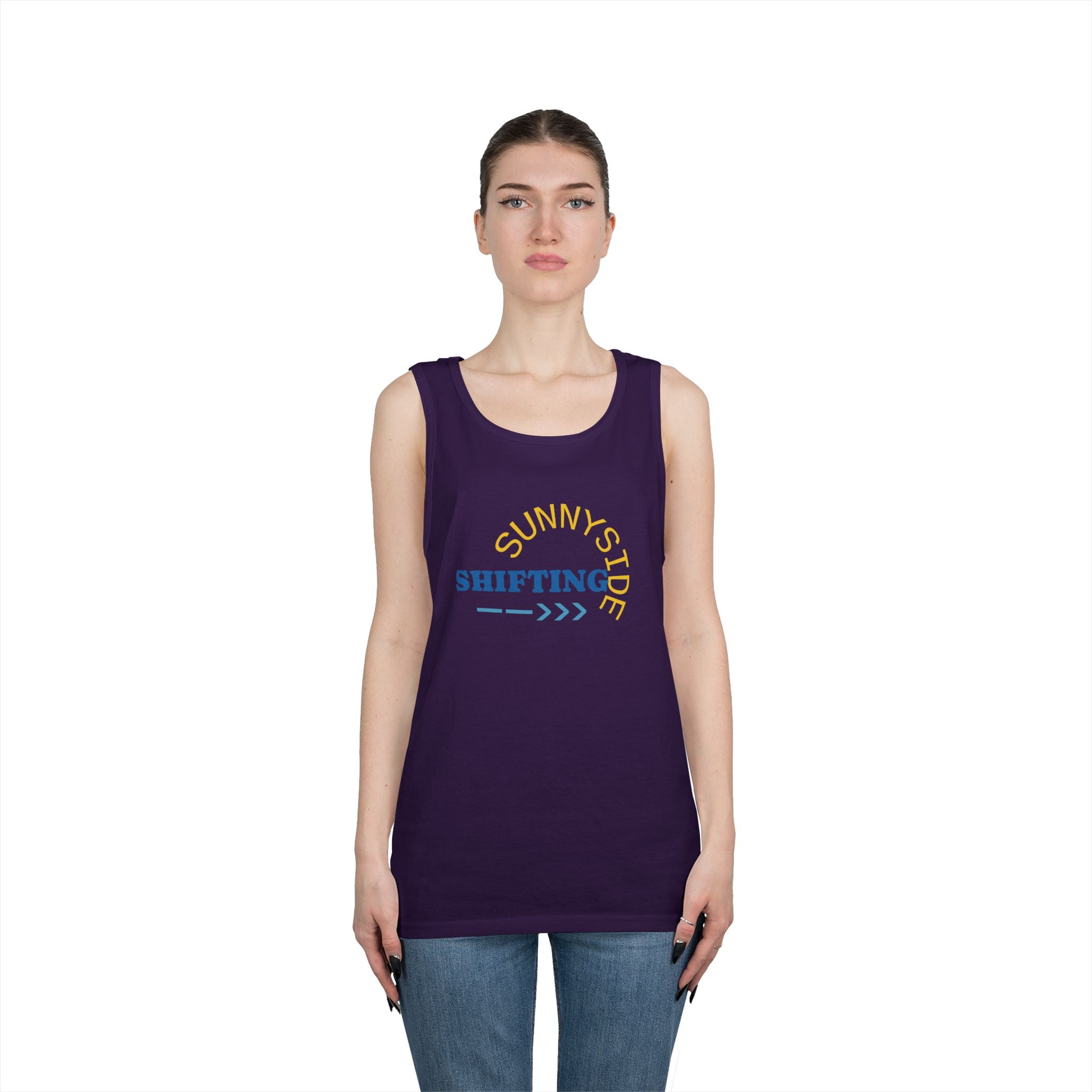 Sunnyside Shifting / Kiss My Sunnyside — Womens Graphic Tank Top