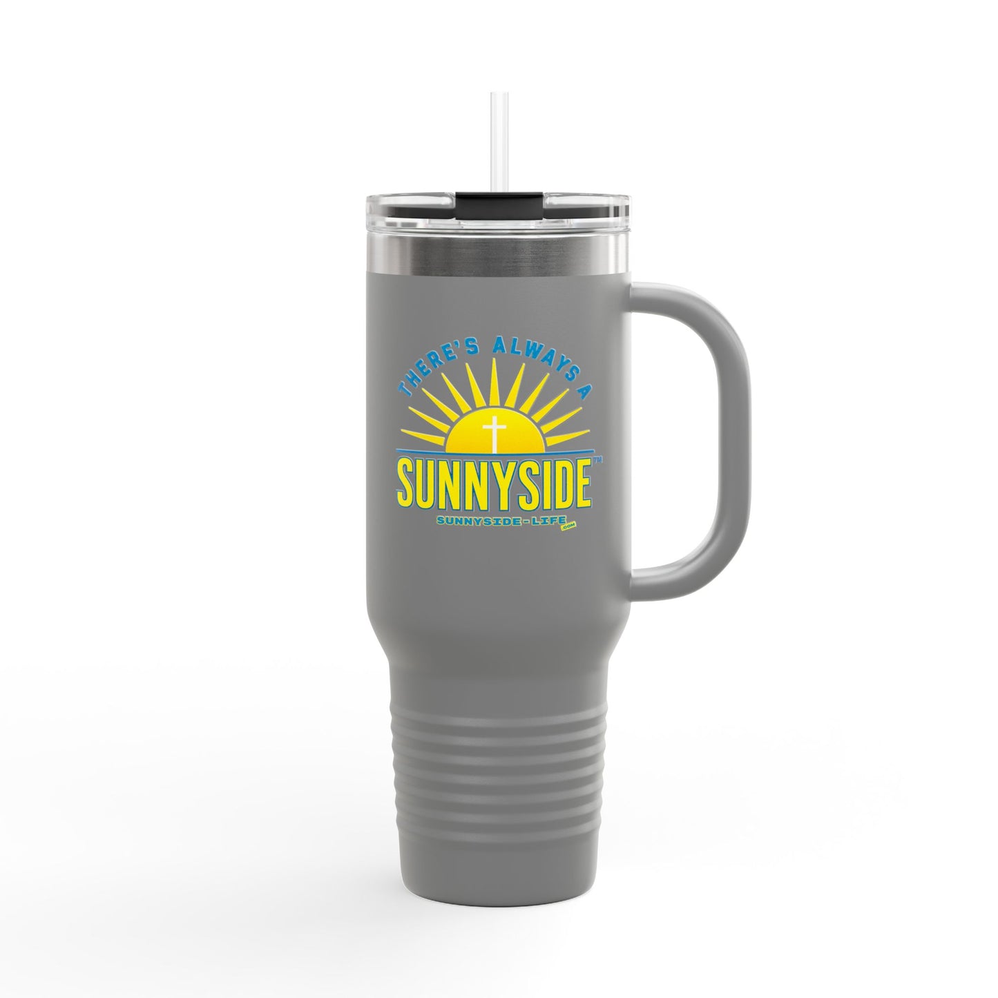 There’s Always a Sunnyside™ 40oz Insulated Travel Mug | Official Sunnyside Life™ Signature Cup