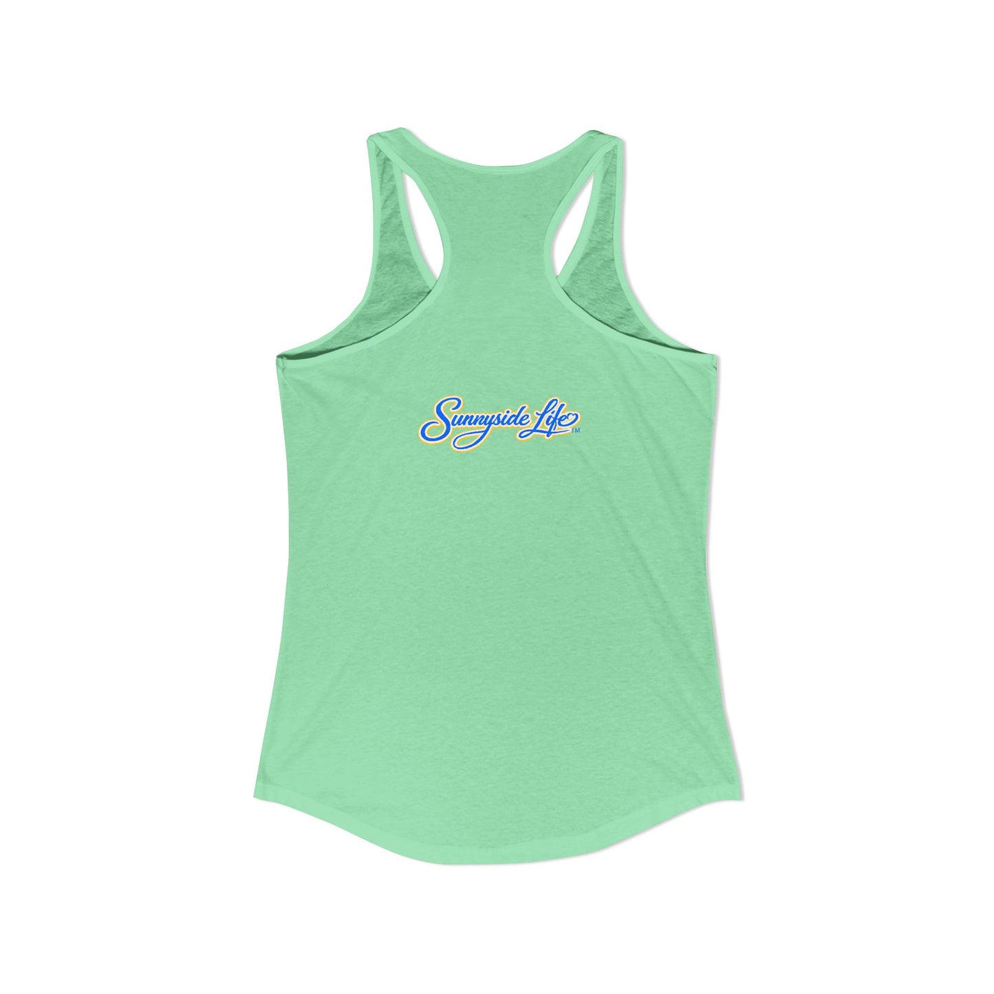 JESUS WALKED EVERYWHERE™ Racerback Tank Top – Just Saying | Christian Women’s Tank
