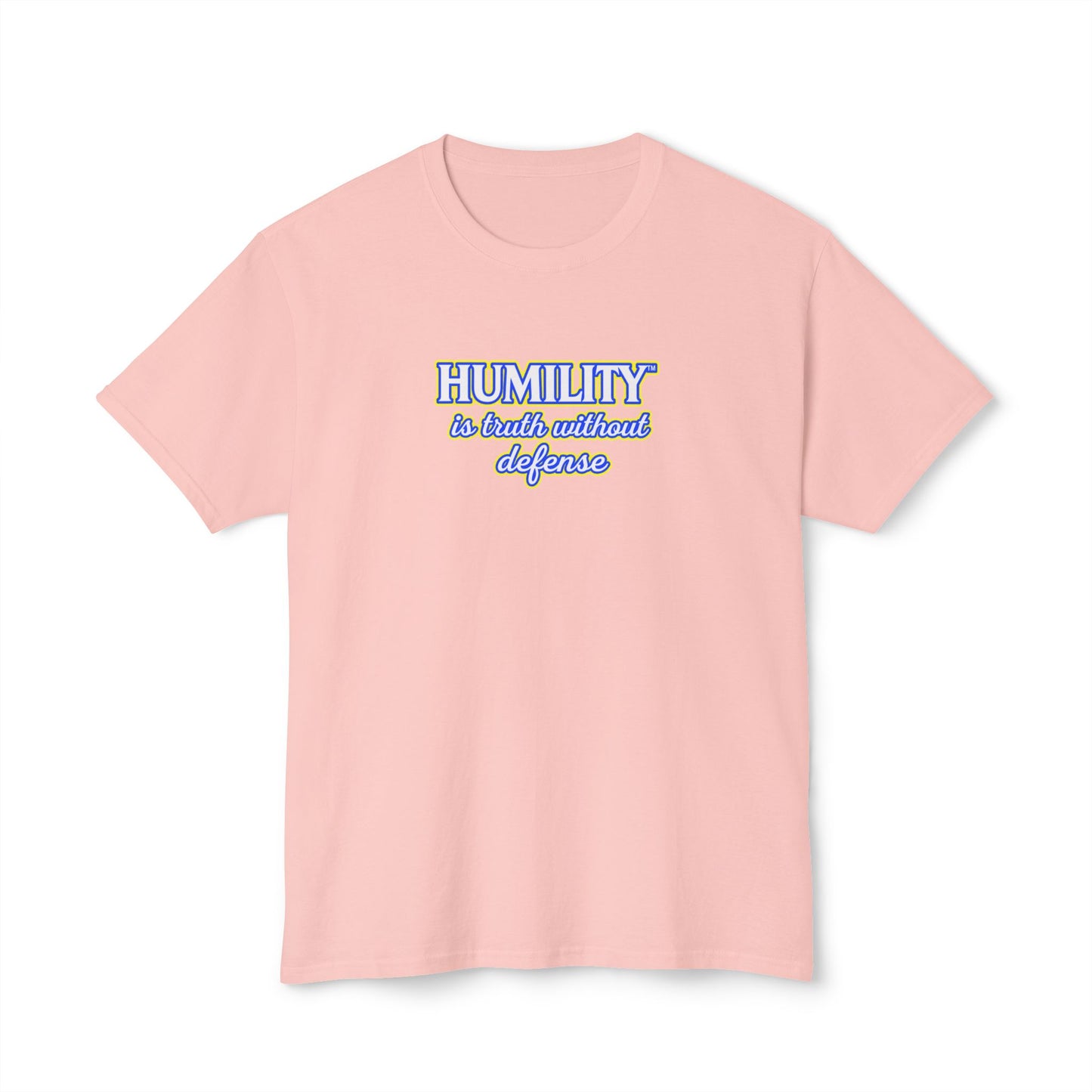 HUMILITY IS TRUTH WITHOUT DEFENSE™ Unisex T-Shirt | Faith & Growth Graphic Tee | Christian Inspirational Shirt | Personal Growth Apparel | Sunnyside Life™