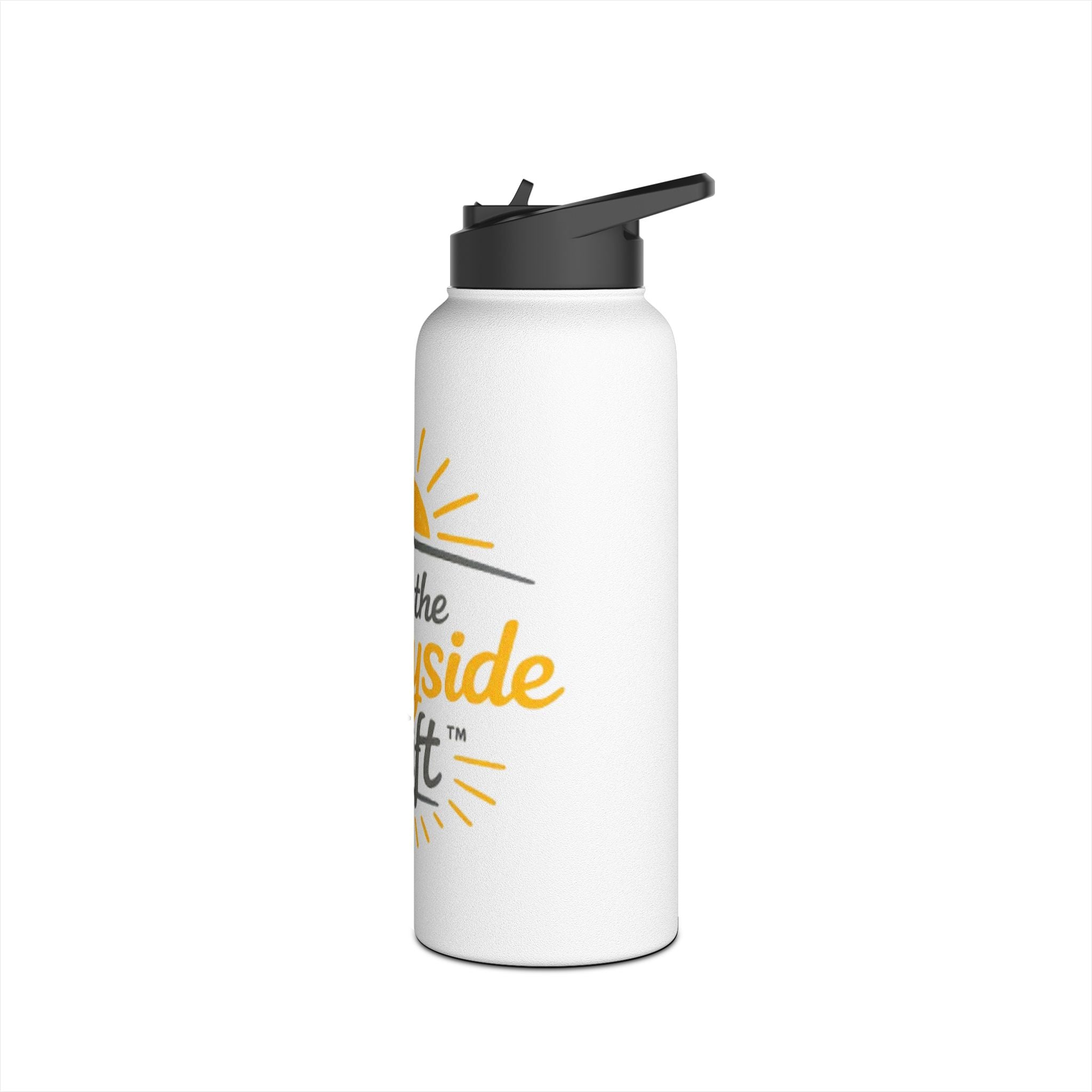 Live The Sunnyside Shift Stainless Steel Water Bottle — Motivational Hydration
