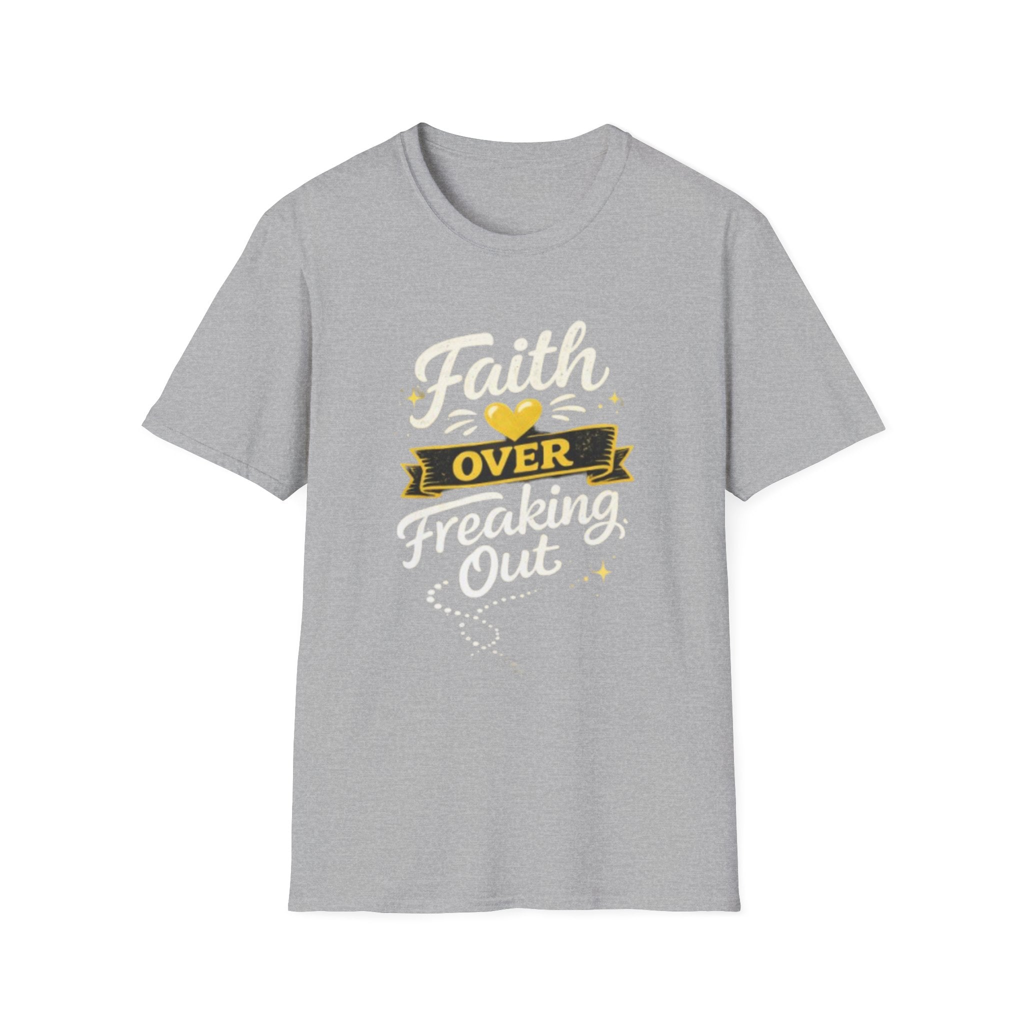 Unisex T-Shirt — "Faith Over Fear" Inspirational Graphic Tee