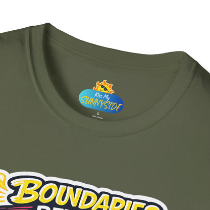 Boundaries Reveal Intentions™ Graphic Tee | Emotional Health Statement Shirt | Sunnyside Life™