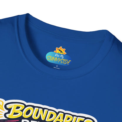 Boundaries Reveal Intentions™ Graphic Tee | Emotional Health Statement Shirt | Sunnyside Life™
