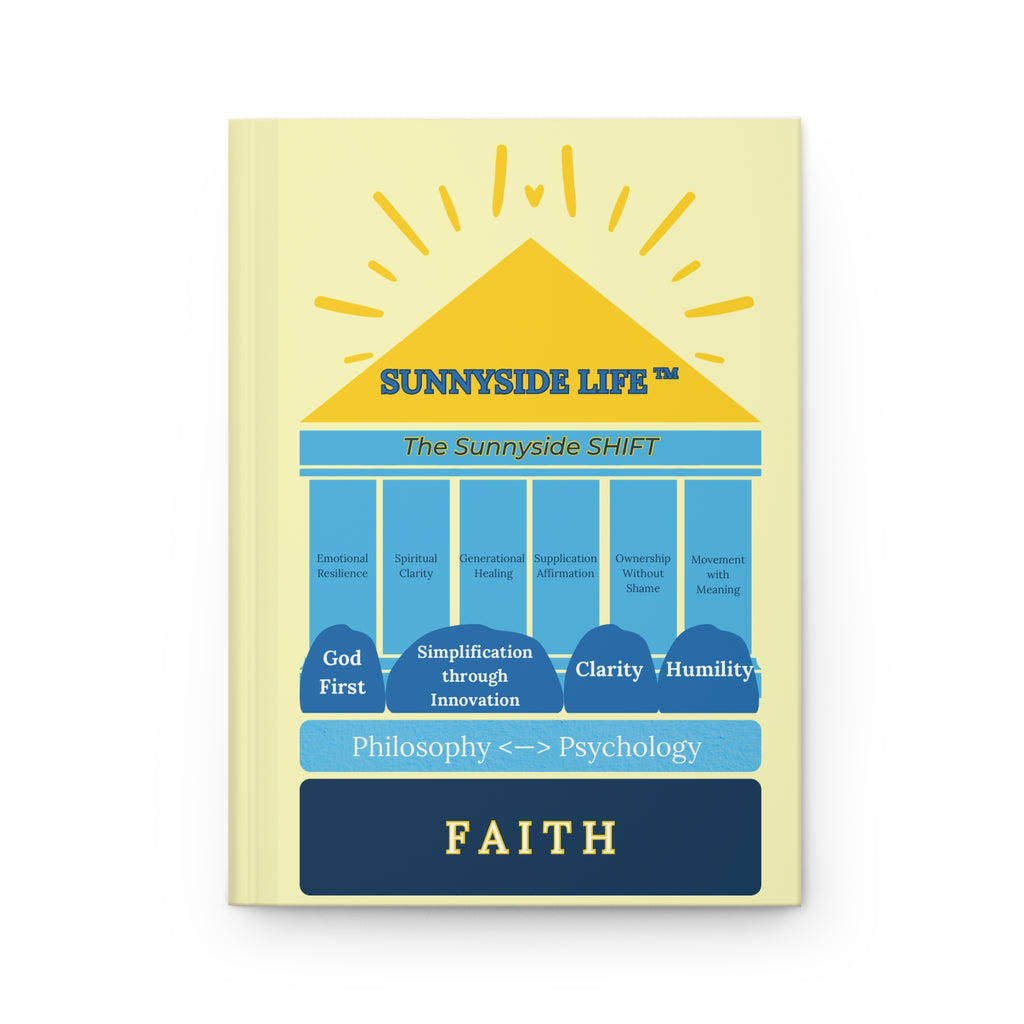 The Sunnyside Shift Hardcover Journal — Sunnyside Life Inspirational Guided Notebook