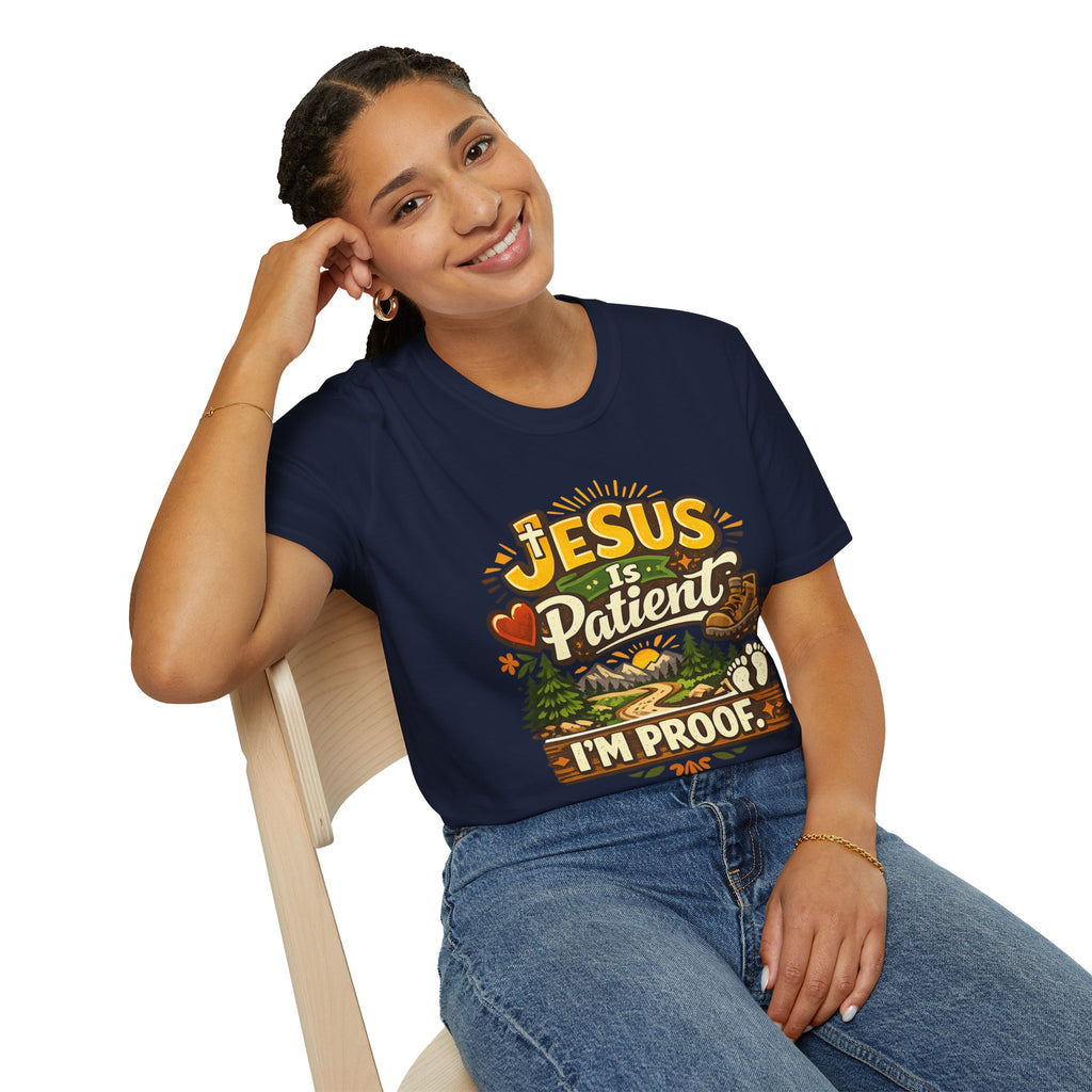 Jesus Is Patient I'm Proof / This is My Sunnyside T-Shirt — Faith-Based Christian Graphic Unisex Tee