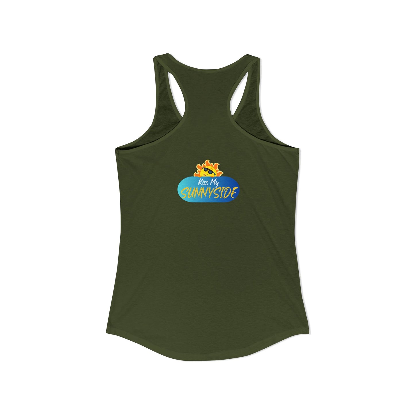 The World Got Darker. So I Got Brighter.™ Womens Racerback Tank | Sunnyside Life™