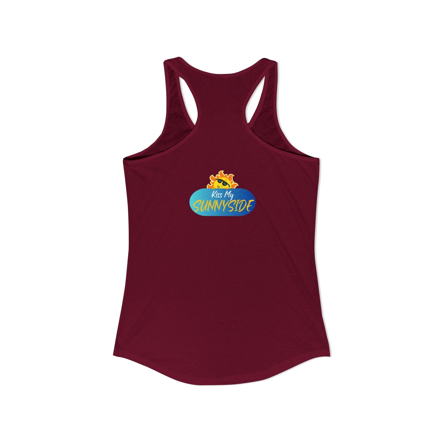 The World Got Darker. So I Got Brighter.™ Womens Racerback Tank | Sunnyside Life™
