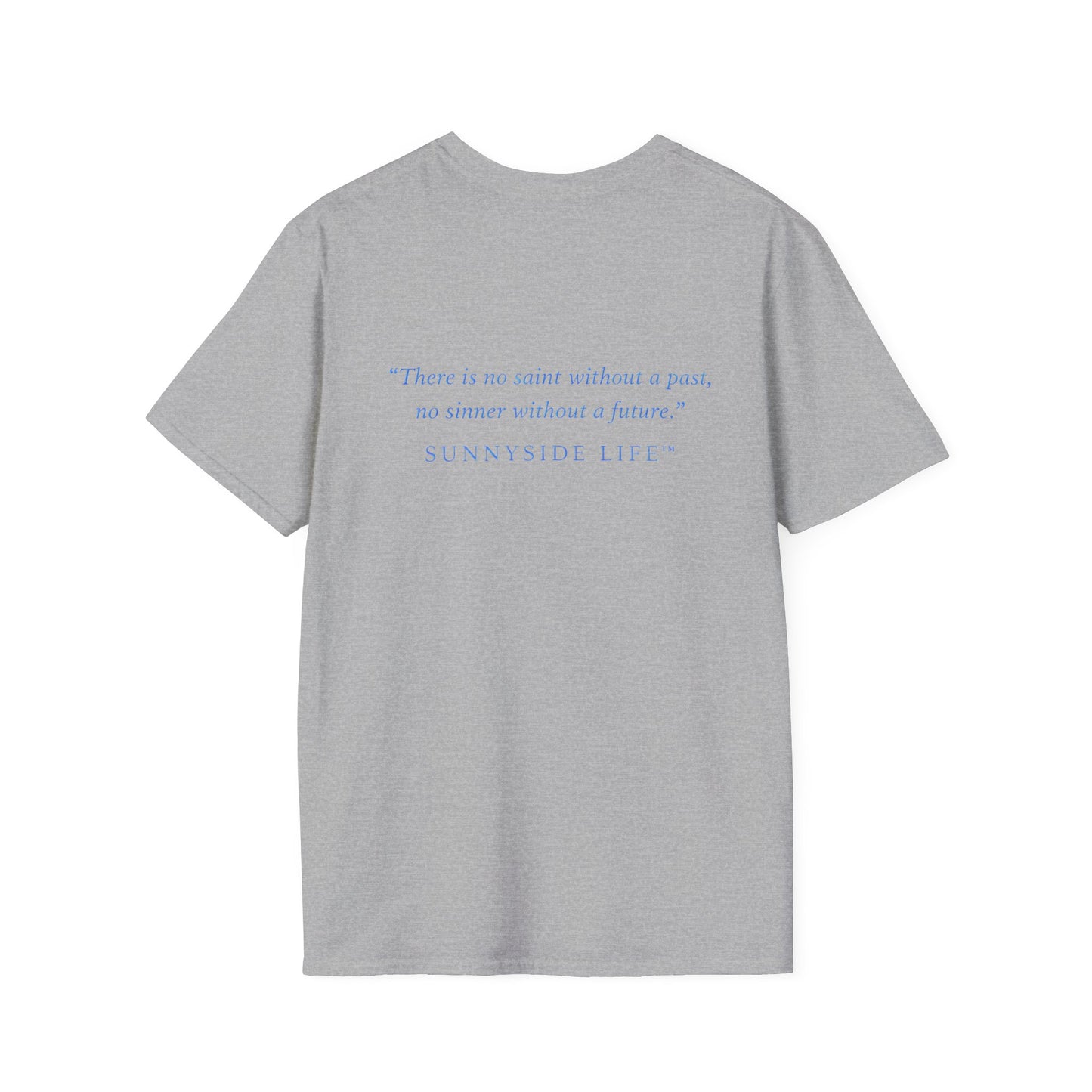 Trust Surrender Walk Abide Persevere™ Womens V-Neck Tee | Catholic Inspirational Shirt | Sunnyside Life™