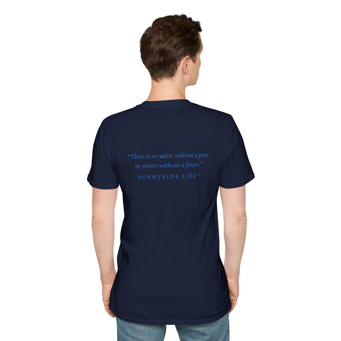Trust Surrender Walk Abide Persevere™ Womens V-Neck Tee | Catholic Inspirational Shirt | Sunnyside Life™