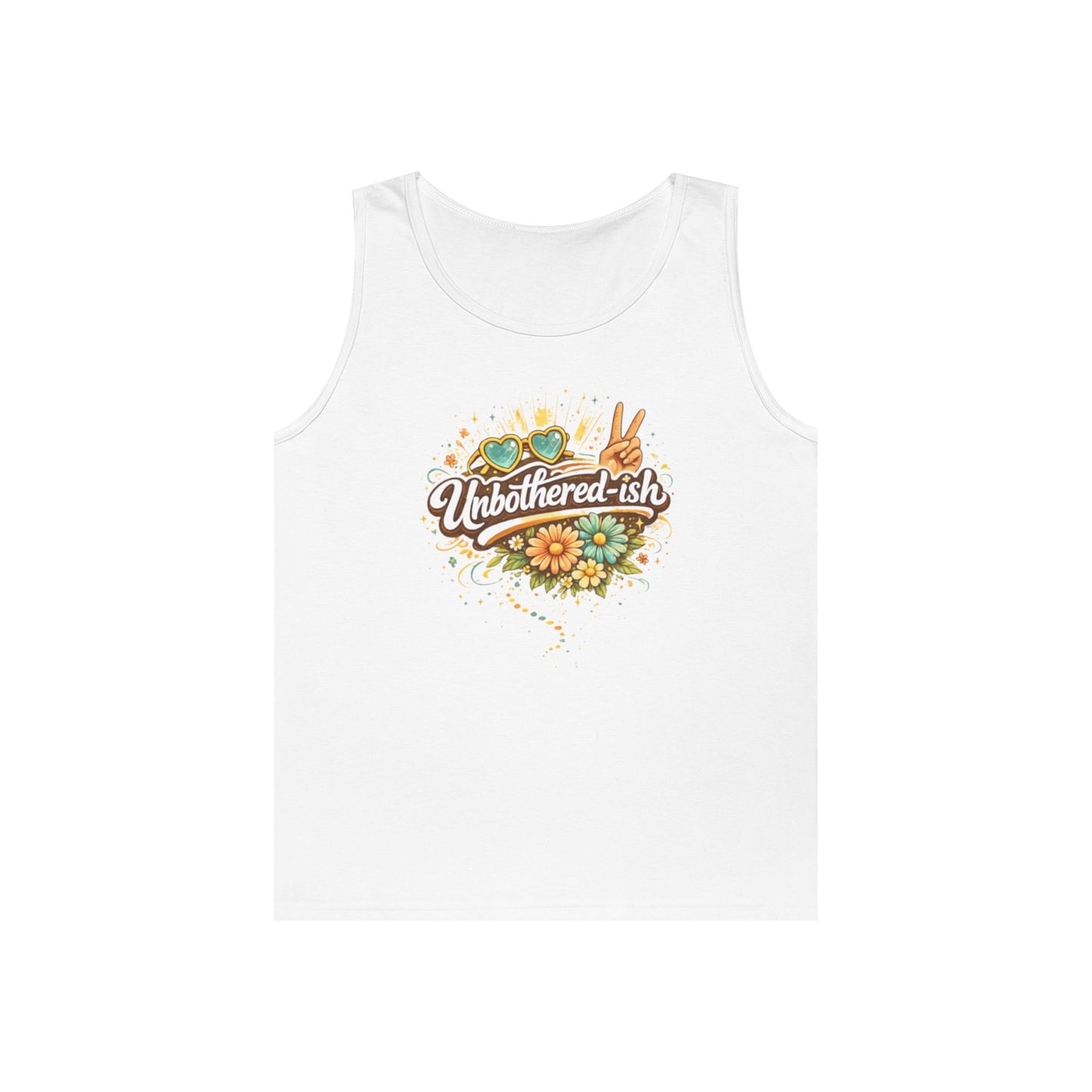 Unbothered-ish / Kiss My Sunnyside Tank — Relaxed Tank Top