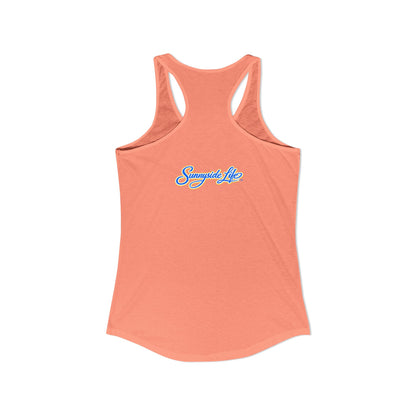 JESUS WALKED EVERYWHERE™ Racerback Tank Top – Just Saying | Christian Women’s Tank