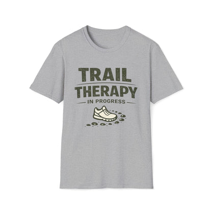 Trail Therapy T-Shirt — "Trail Therapy In Progress" Hiking Shirt