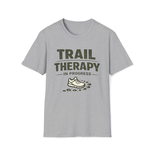 Trail Therapy T-Shirt — "Trail Therapy In Progress" Hiking Shirt