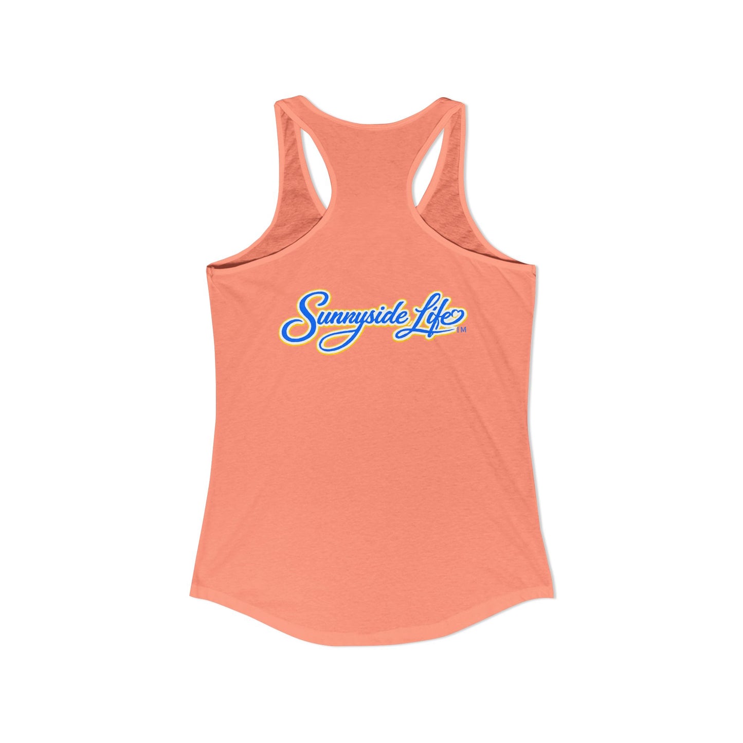 Authenticity Is Free™ Women’s Racerback Tank | Inspirational Graphic Tank | Sunnyside Life™