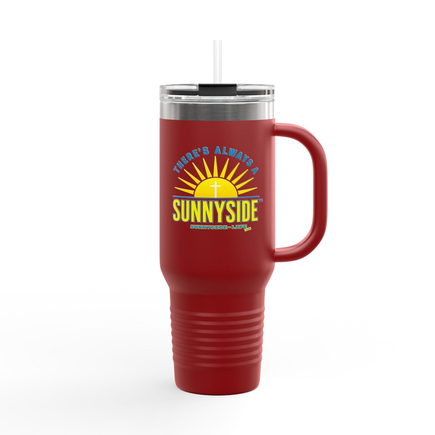 There’s Always a Sunnyside™ 40oz Insulated Travel Mug | Official Sunnyside Life™ Signature Cup