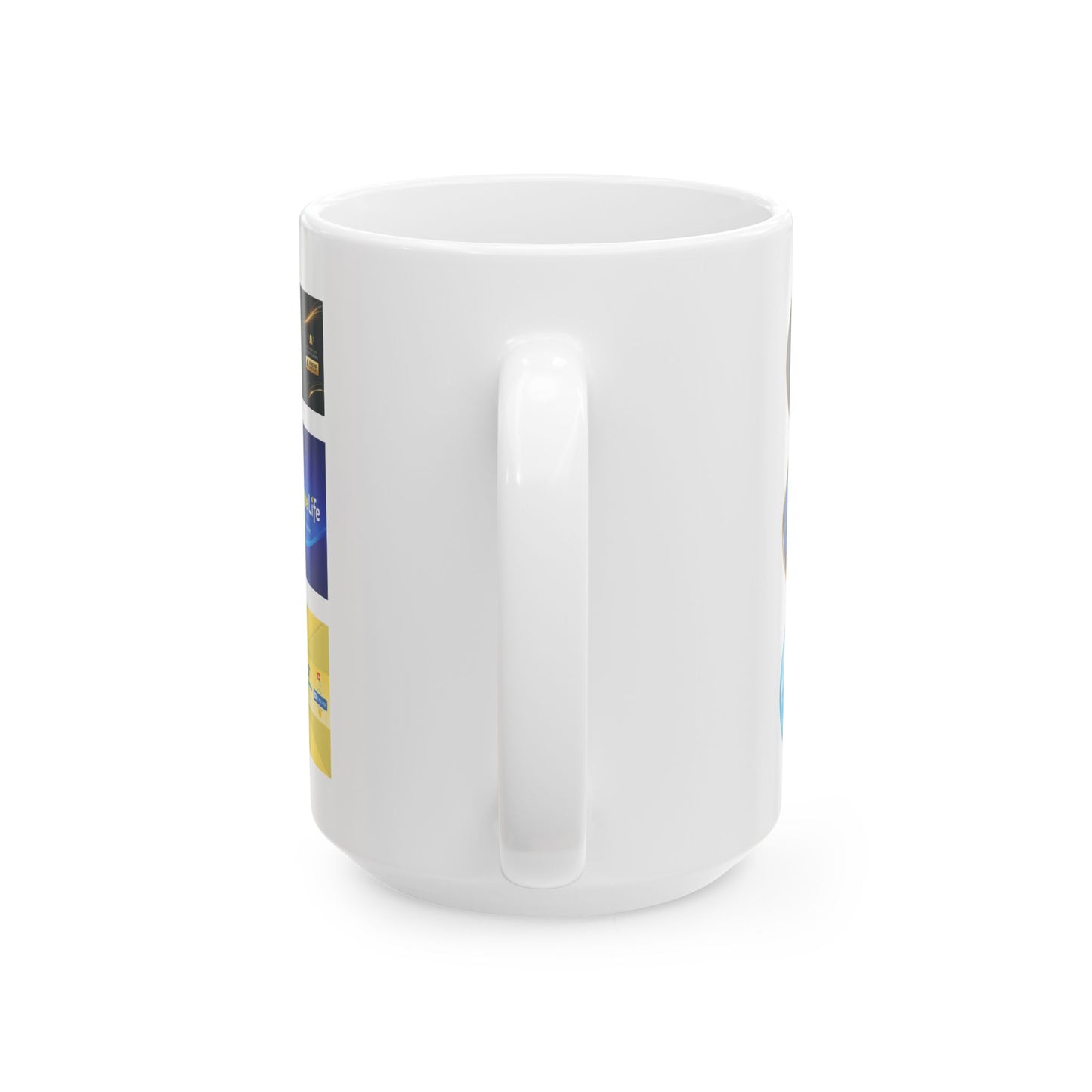 Sunnyside Life™ YouTube Channels Ceramic Mug (11oz, 15oz) | My Sunnyside Life • JENERGYHQ™ • The Jennifer Six™